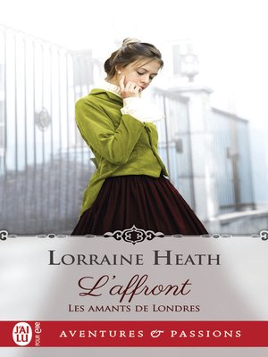 cover image of Les amants de Londres (Tome 1)--L'affront